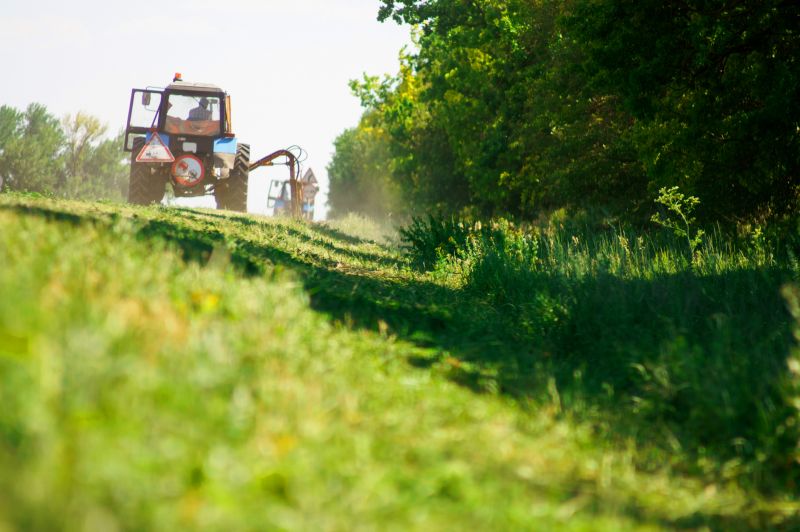 Inside a Brush Removal Vehicle