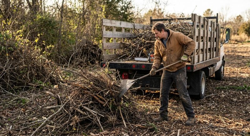 Yard Debris Removal Service